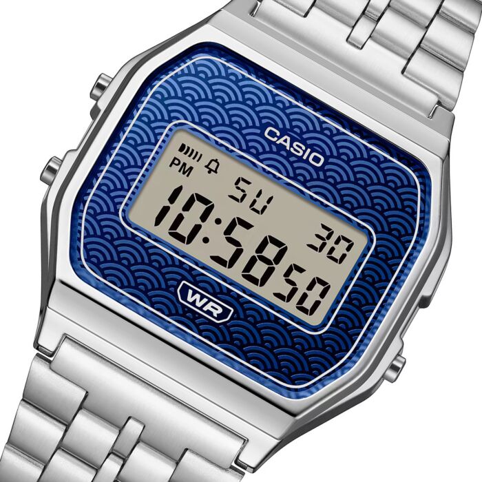 CASIO VINTAGE Mod. ICONIC - TRADITIONAL SEIGAIHA PATTERN Limited Edition - BLUE CASIO VINTAGE Mod. ICONIC - TRADITIONAL SEIGAIHA PATTERN Limited Edition - BLUE
